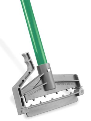 Quick Change Fiberglass Mop Handle - 60", Green H-4504G
