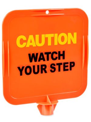 Safety Cone Message Board for Hurricone&trade; Floor Dryer H-4509-SIGN