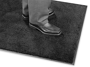Plush Nylon Carpet Mat - 3 x 5', Charcoal H-4510GR