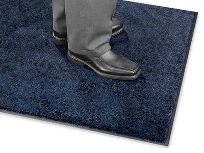 Plush Nylon Carpet Mat - 3 x 5', Navy H-4510NB