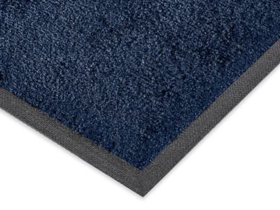 Plush Nylon Carpet Mat - 3 x 10', Navy H-4511NB - ULINE