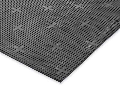 Plush Nylon Carpet Mat - 4 x 6', Navy H-4512NB - ULINE