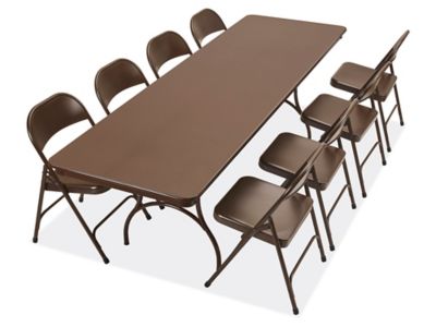 ABS Plastic Folding Table - 96 x 30 x 29
