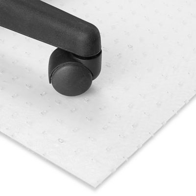 Carpet Chair Mat - No Lip, 72 x 96, Clear - ULINE - H-4524