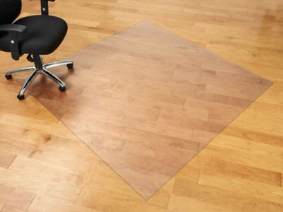 Hard Surface Chair Mat No Lip 72 x 72