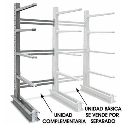 Unidad Complementaria para Rack Cantilever de Un Lado, 54 x 61 x 120" H-4530-ADD