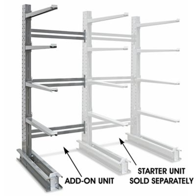 Add-On Unit for Single Sided Cantilever Rack, 54 x 61 x 120" H-4530-ADD