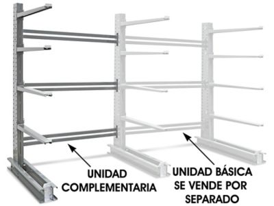 Unidad Complementaria para Rack Cantilever de Un Lado, 78 x 61 x 120" H-4531-ADD