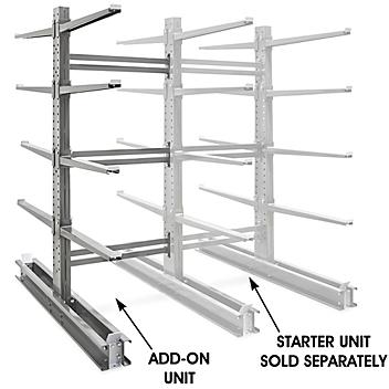 Add-On Unit for Double-Sided Cantilever Rack, 54 x 106 x 120" H-4532-ADD