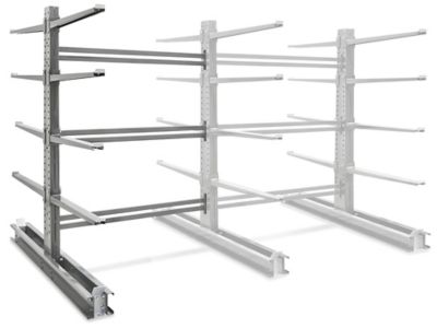 Unité complémentaire pour support en porte-à-faux à double face – 78 x 106 x 120 po