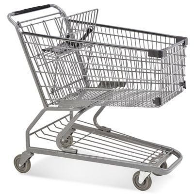 Carrito Grande de Alambre para Compras H-4568 - Uline