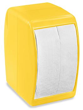 Tall Fold Napkin Dispenser - Plastic, Yellow H-4579Y