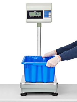 Uline Industrial Platform Scale - 150 lbs x .01 lb H-4593 - Uline