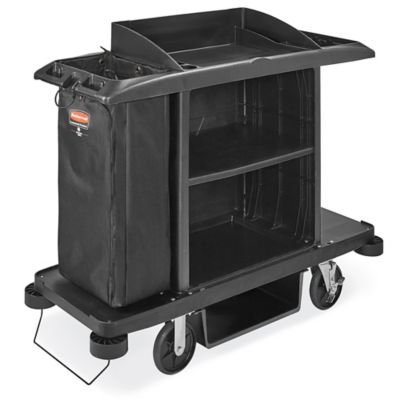 Rubbermaid® Service Cart with Cabinet H-2060 - Uline