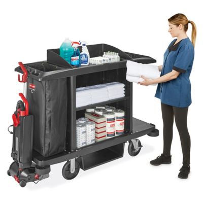 Rubbermaid Commercial Full-Size Housekeeping Cart