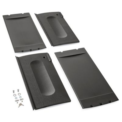 Locking Door Kit for Rubbermaid&reg; High-Security Janitor Cart H-4606-DOOR