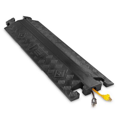 Pedestrian Cable Protector - 36 x 5 x 1, Black - ULINE - H-8490BL