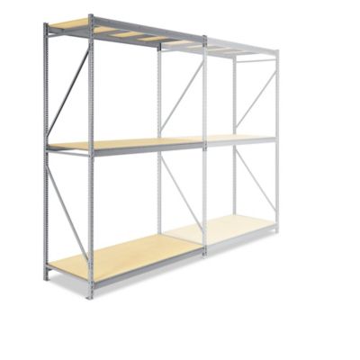 Add-On Unit for Bulk Storage Rack - Particle Board, 72 x 36 x 120