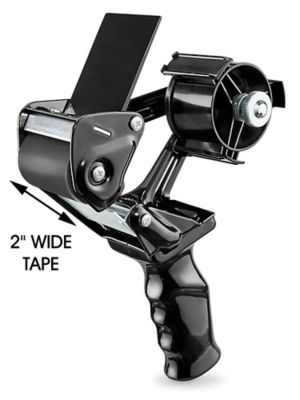 Uline Heavy Duty Tape Dispenser - 2", Black H-464BL