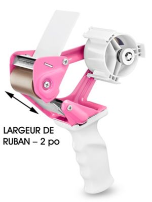 Uline Heavy Duty Tape Dispenser - 2", Pink H-464P