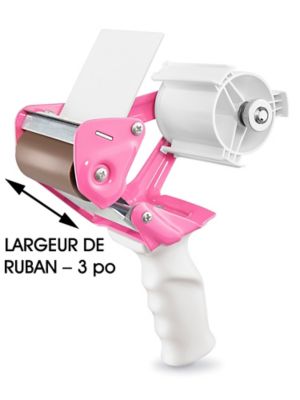 Uline Heavy Duty Tape Dispenser - 3", Pink H-465P