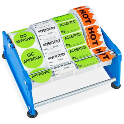 New Uline Economy Label Dispenser 12 H-586 Holds 1 Core Labels