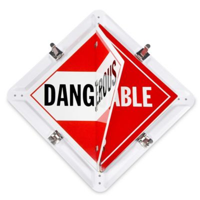 Flip-File D.O.T. Placard - 15 Legend H-472