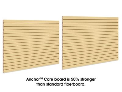 Slatwall Panels - 4 x 8', Paint Ready H-4776