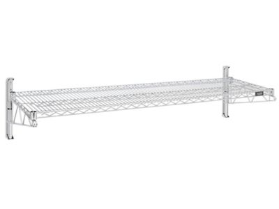 Solid Stainless Steel Shelving - 60 x 24 x 72 H-6817 - Uline