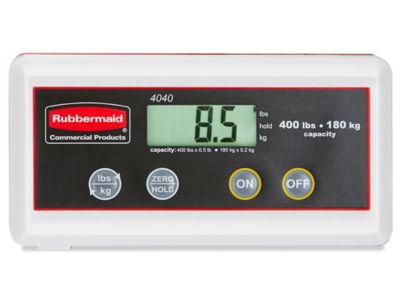 Rubbermaid&reg; Digital Utility Scale - 400 lbs x .5 lb