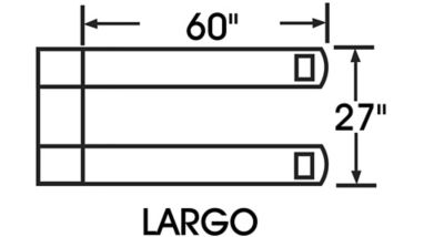 Dimensiones del Patín Hidráulico