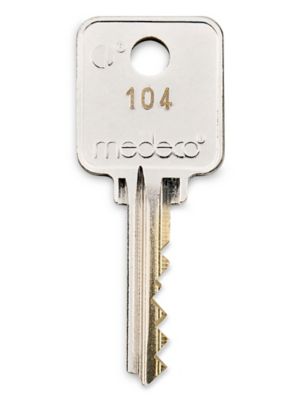Key for Fire-Resistant File Cabinets - #104 H-4805-104KY