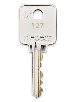 Key for Fire-Resistant File Cabinets - #107 H-4805-107KY