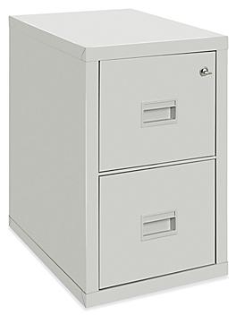 Vertical Fire-Resistant File Cabinet - 2 Drawer