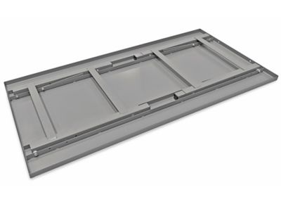 Steel Assembly Table without Bottom Shelf - 120 x 36