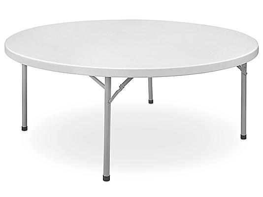 Economy Folding Table 72 Round H, Round Foldable Table Top