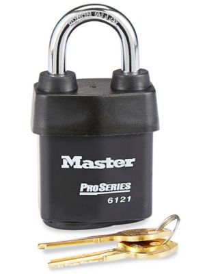 Outdoor Padlock - Keyed Alike, 1 1/8 Shackle H-4852 - Uline