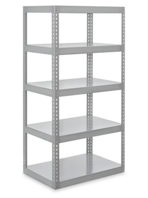 Solid Stainless Steel Shelving - 36 x 24 x 72 H-5468 - Uline