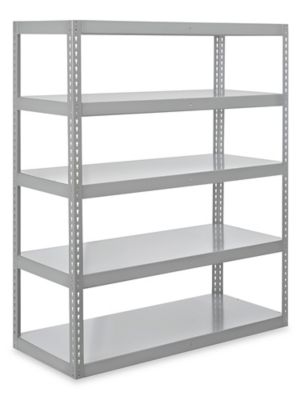 Heavy-Duty Steel Shelving - 60 x 24 x 72" H-4862