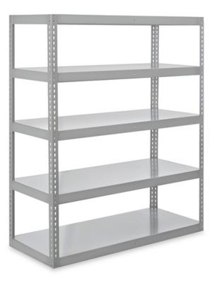 Solid Stainless Steel Shelving - 36 x 24 x 72 H-5468 - Uline