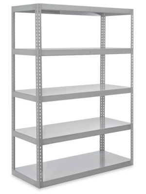 Heavy Duty Steel Wall Shelving 84H x 16D * 4 Shelves * IN STOCK