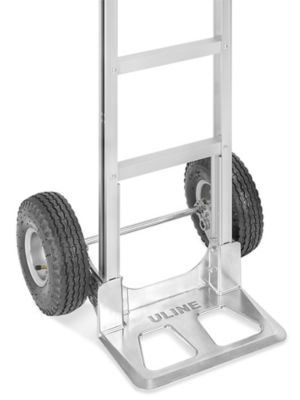 Uline Loop Handle Aluminum Hand Truck - Pneumatic Wheels