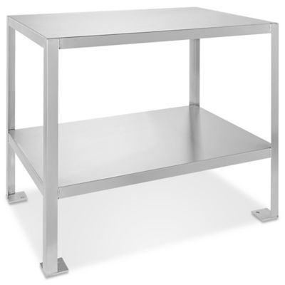 Welded Stainless Steel Machine Table 36 x 24" H4915 Uline