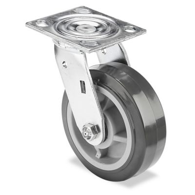Heavy Duty Polyurethane Caster - Swivel, 6 x 2" H-4942S