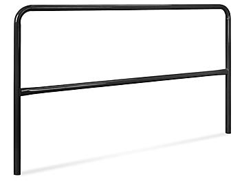 Safety Railing - Steel, 6', Black H-4977BL