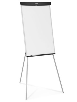 Tripod Non-Magnetic Dry-Erase Whiteboard Easel, 29 3/8 x 44