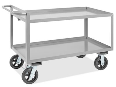 Uline Jumbo Steel Cart 54 x 24 x 36" H4984 Uline