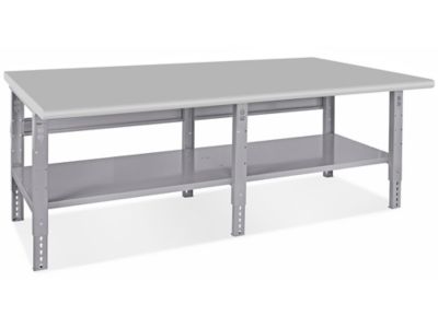 Jumbo Industrial Packing Table - 96 x 48", Laminate Top H-4989-LAM