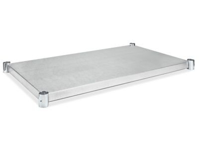 Bottom Shelf for Standard Stainless Steel Worktables - 48 x 30" H-4999SHELF