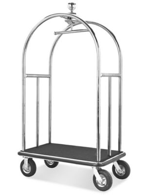 Luggage Cart Bellman Silver ULINE H 5010SIL